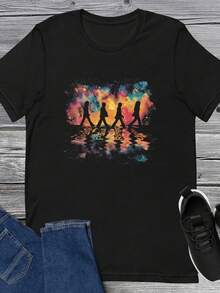Women T-Shirts - Black - View 7
