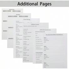 Password Book With Alphabetic Tabs, Address Book B6 With Index A-Z Passwords Notebook Password Manager, Space For 480 Passwords, With Pen Loop, Inner Pocket, Elastic Band (13x 19 Cm, Green) Adults World Book Day - Green - View 2