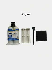 (1 cái/85g) Keo sửa chữa kim loại cường độ cao, keo hàn nguội chắc chắn, chất kết dính đúc sửa chữa nhựa thần kỳ, keo AB chịu nhiệt, keo dán ô tô - keo nhựa epoxy - chất bịt kín ren - nhựa epoxy chịu nhiệt cao dùng trong ô tô, thích hợp cho ống xả, chắn bùn và vỏ nhựa. - Keo siêu dính - Xem 10