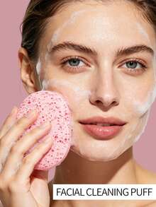 10PCS Makeup Sponge Puff Set, Ultra Soft Non-Absorbent Flocked Triangle Puff, Water Drop Makeup Sponge, Cleansing Sponge, Non-Latex Expands In Water, Makeup Sponge For Beginners, Easy To Clean, For Base Makeup, Setting, Concealing, Travel Portable Makeup Tool - Pink - View 7