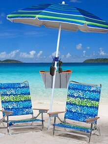 3/2/1pc Multifunctional Beach Umbrella Hook - Adjustable 4-Pronged Hook Suitable For Towels, Bags And Hats; Fits Poles With Diameter 0.75 To 1.26 Inches; Made Of Plastic; Perfect For Camping And Outdoor Activities; Ideal For Travel, Vacation And Beach; Portable And Lightweight - A - View 3