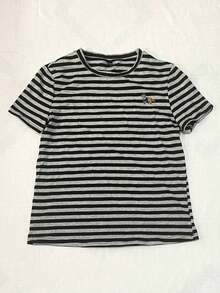 Camiseta Casual de Manga Corta con Cuello Redondo para Mujer , Estampado de Cócteles, Adecuada para el Verano y para Salir. - Multicolor 2 - Ver 3