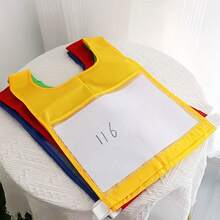 hoojojo 1 Pc Solid Color Scrimmage Vest, Card Insert Pocket Training Bib Team Competition Vest, Interactive Game Props Learning Supplies Teaching Aids, Group Activity Outdoor Game Vest Party Competition Back To School - Multicolor - View 11
