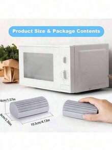 8pcs/4pcs/1pc Reusable Home Sponge Cleaning Tools - Magic Sponge Vacuum Cleaner, Suitable For Cleaning Blinds, Glass, Substrate, Vents, Mirrors, Window Tracks, Essential For Kitchen, Home, Bathroom, Cleaning Tools, - A - View 2