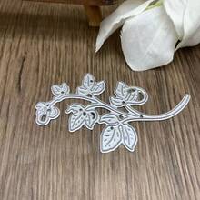 切割模具 金属模板 剪贴簿工具 花朵蕾丝相框 DIY压花模板 纸卡制作 相册艺术工艺品用品 - 銀白色 - 查看 4