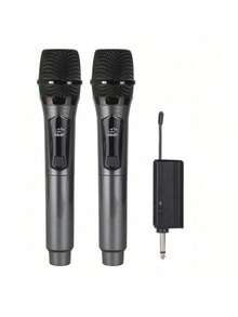 Portable Handheld Microphone, Wireless Microphone, Professional Handheld Unidirectional Moving Coil Noise Canceling Function, 6.35mm Plug, Blue, Suitable For Karaoke, Gaming, Live Streaming And Video Conferencing, Stylish Design | Sturdy Structure, Singing Microphone, 2 In 1 Wireless Microphone, Professional Handheld Microphone, Suitable For Karaoke, Parties, Churches, Performances, Recording - Black - View 17