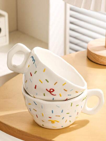 1 chiếc cốc sứ, thích hợp dùng cho trà, cà phê, sữa, nước ép, phù hợp sử dụng tại nhà, nhà bếp, nhà hàng, phòng khách, làm quà tặng, quà cưới, quà sinh nhật.