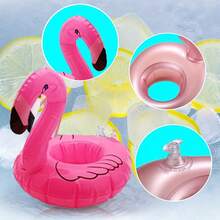 1pc/6pcs Floating Drink Holders For Pool, Suitable For Cans, Cups And Bottles - Fun Adult Pool Party Accessories - Inflatable Cup Holder - View 5