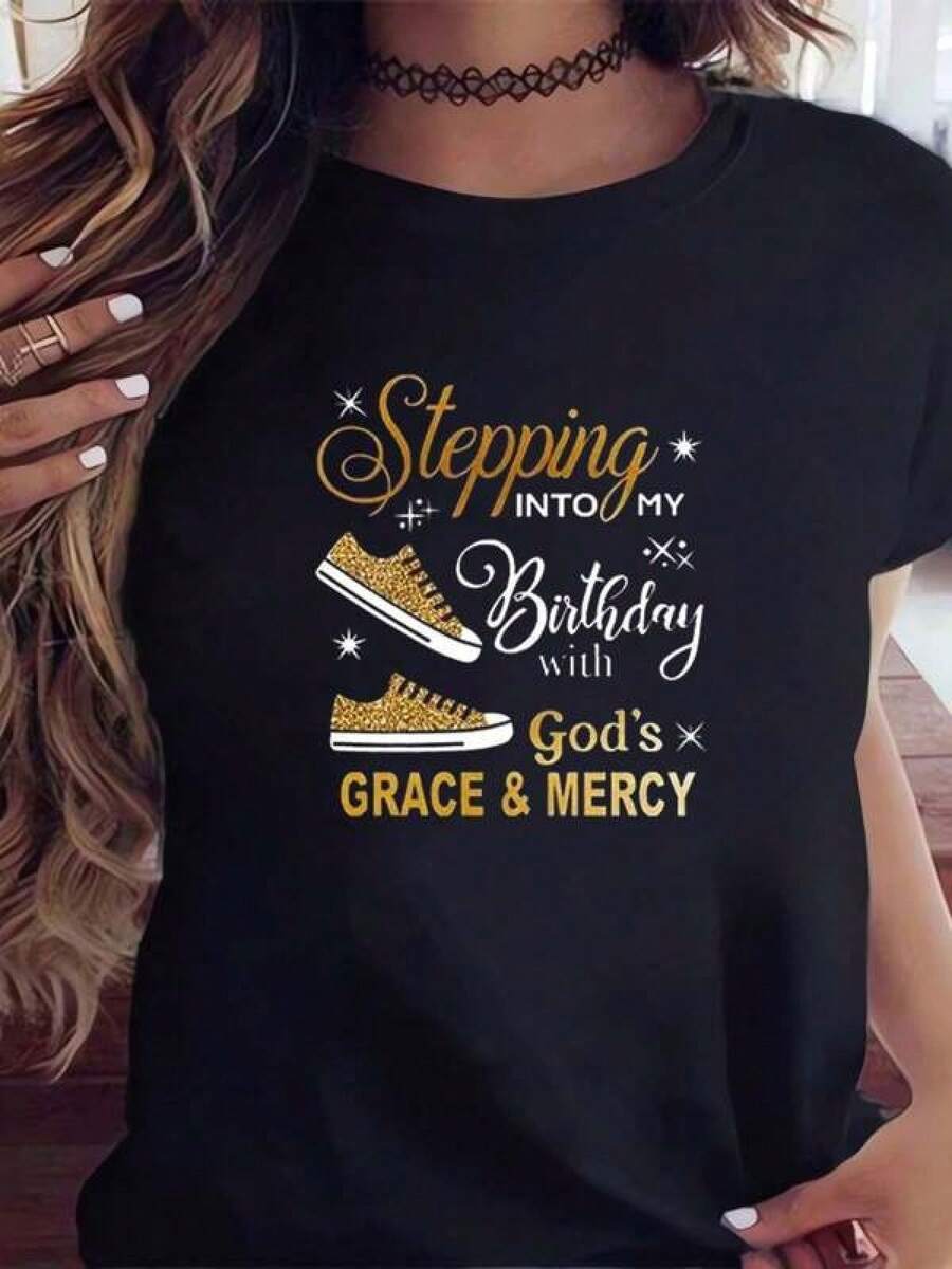 Women T-Shirts - Black - View 1