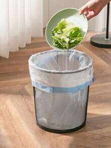 Multipurpose Thick PE Material Trash Bags, Leak-Proof Design, Suitable For Home, Kitchen, Restaurant, Hotel, School, Bathroom, Living Room And Other Occasions, Can Be Used As Household Garbage Bags Or Kitchen Garbage Bags. Product Features Include Leak-Proof Design And Durable Structure. - A - View 3