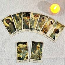 Bộ bài Tarot 78 lá chủ đề Tiên nữ - Bộ bài Tarot chủ đề hoa cổ điển, quà tặng bộ sưu tập bói toán - Nhiều màu - Xem 8