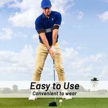 Swing Arm Band - Elastic Nylon Training Aid Band - Swing Correcting Posture Motion Fixer Power Band - Swing Correcting Trainer Band Golfers - 1 包 - 查看 4