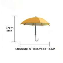 1 pieza Sombrilla/Paraguas portátil a prueba de agua con soporte para teléfono para bicicleta/motocicleta para entrega - Parasol - Ver 4