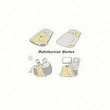 Retro 128th ultra-soft fine wool blanket - 1 - Ver 3