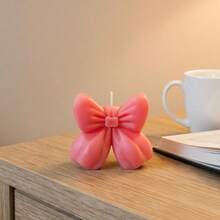 1PC, Bowknot Scented Candle Home Decor Ornament - 1PC - View 6