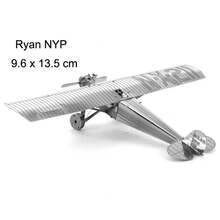 Rompecabezas de Metal 3D militar J-20 J-10B SU-34 KA-50 Fighter UFO RAH-66 helicóptero DIY hecho a mano montar modelo rompecabezas - 172 - Ver 13