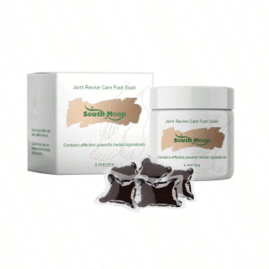 South Moon Foot Soaking Beads - Foot Cleansing, Long-Lasting Moisturizing, Sleep Care Foot Soaking Beads - Black - View 1