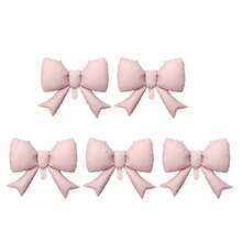 21 Inch Pink Bow Foil Balloon, Suitable For Birthday Party, Wedding, Valentine's Day, New Year Party Decoration - Pink - View 4