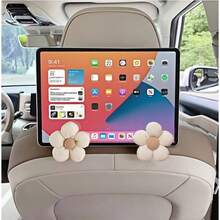 2pcs Creative Floral Hanging Hooks For Car Seat Backrest, Multifunctional Car Interior Decor & Storage, Strong Load-Bearing, Fits All Vehicle Models - Flower Decorative Hooks - View 3