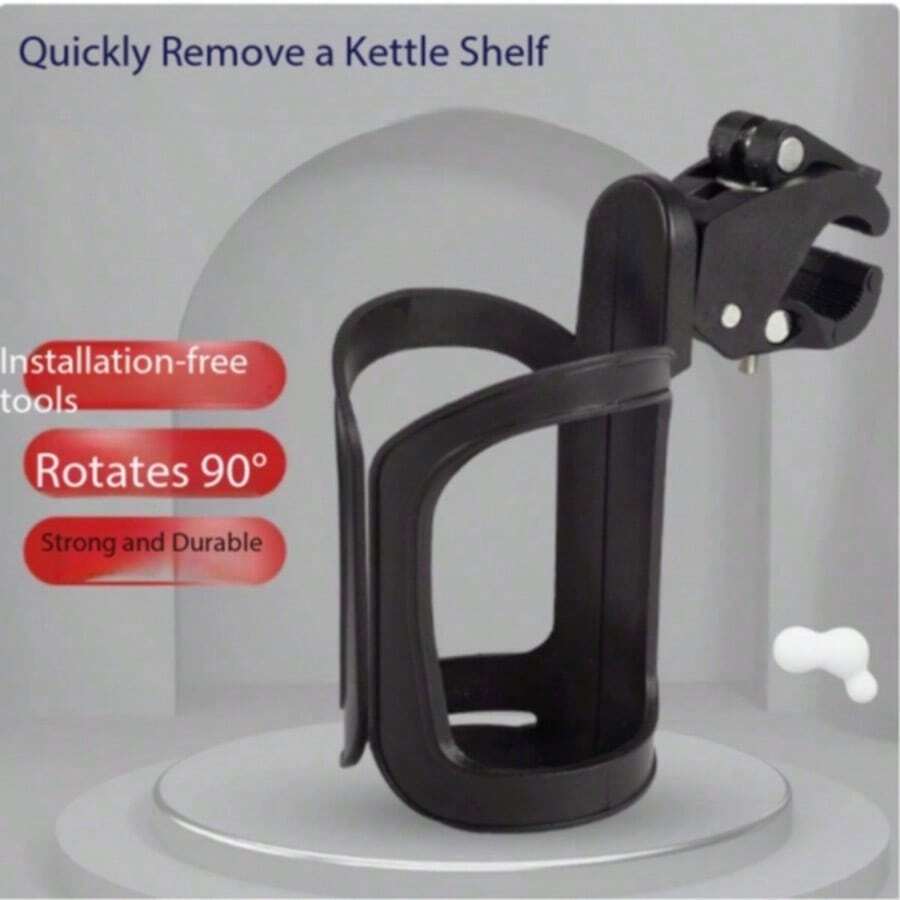 Universal Multifunctional Cup Holder, Quick Release No Tool Installation, Bicycle/Motorcycle Water Bottle Rack Accessory - Multicolor - View 1