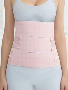 Adjustable Postpartum Support Belt For Cesarean And Natural Childbirth. Abdominal And Waist Support, Recovery. - Pink - View 8