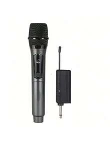 Portable Handheld Microphone, Wireless Microphone, Professional Handheld Unidirectional Moving Coil Noise Canceling Function, 6.35mm Plug, Blue, Suitable For Karaoke, Gaming, Live Streaming And Video Conferencing, Stylish Design | Sturdy Structure, Singing Microphone, 2 In 1 Wireless Microphone, Professional Handheld Microphone, Suitable For Karaoke, Parties, Churches, Performances, Recording - Black - View 18