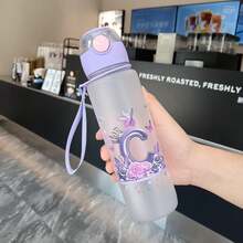 1pc 700ml 26 Letter Water Bottle, Fun And Interesting, Can Be Assembled Into Different Words And Names, Leak-Proof, Enjoy The Fun Of The Water Bottle While Drinking, Suitable For Birthday Gifts, Holiday Gifts, Mother's Day Gifts, Children's Day Gifts - Multicolor - View 27