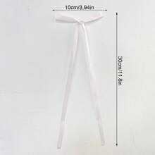 1 chiếc nơ satin cỡ lớn 105cm, có các màu Đen/Hồng/Vàng/Trắng/Xanh da trời/Tím nhạt, thích hợp cho tiệc sinh nhật, đám cưới, trang trí nhà cửa, tiệc theo chủ đề, lễ tốt nghiệp, v.v. - Xem 15