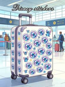 Bộ sưu tập sticker Disney Stitch, 1/12/24/36/48/100/150 miếng, sticker tròn dễ thương chủ đề Lilo & Stitch, decal vinyl chống thấm nước dành cho trẻ em và thanh thiếu niên, sticker Stitch họa tiết hoa pastel đẹp mắt dùng để trang trí bình nước, laptop, ốp điện thoại, sổ lưu niệm, quà tặng tiệc tùng, quà cho người hâm mộ Stitch. - tròn - Xem 10