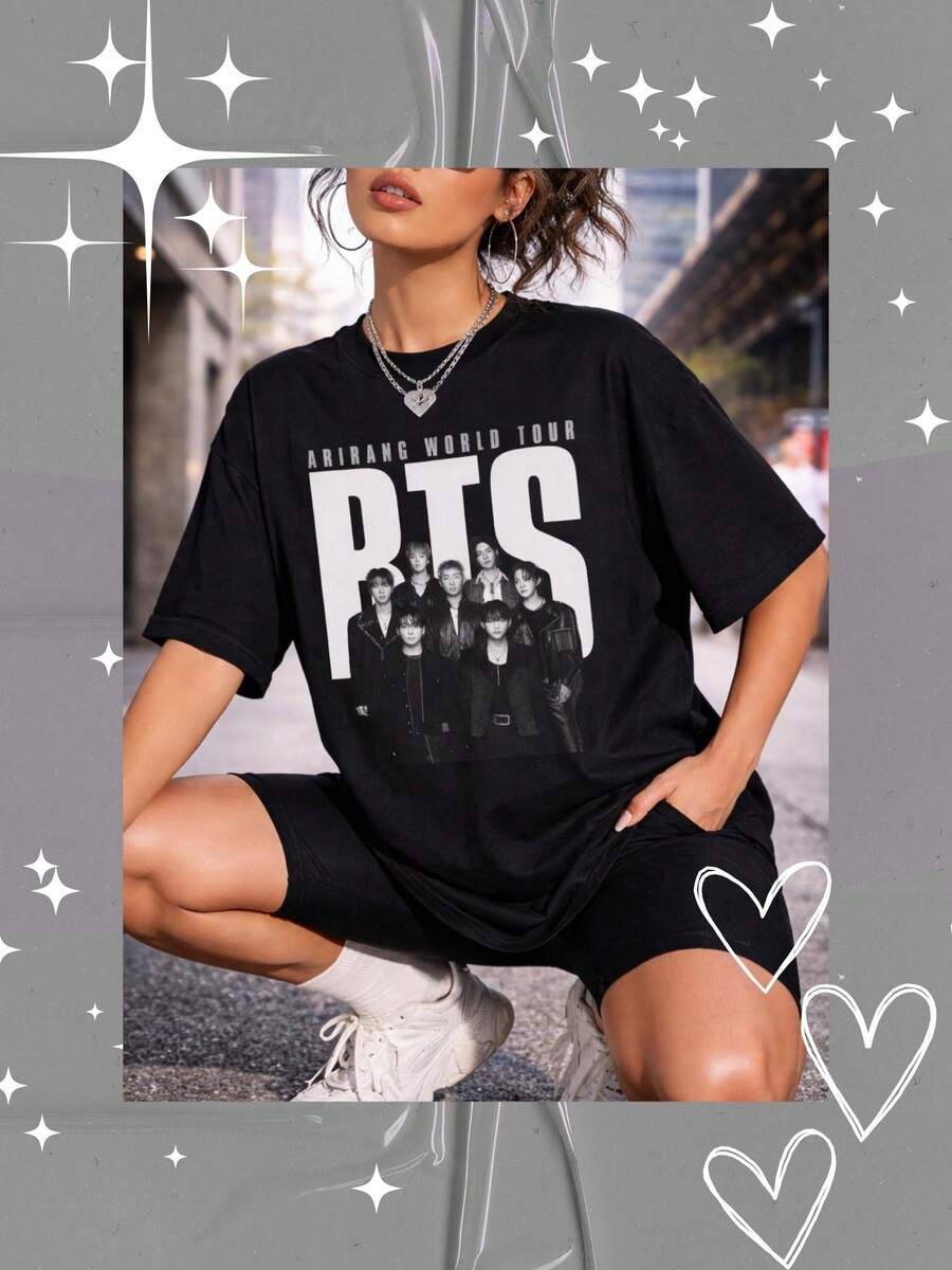 Women T-Shirts - Black - View 1