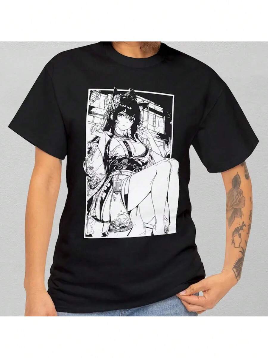 Women T-Shirts - Black - View 1