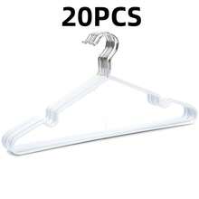 1/10/20pcs Thickened Dip-Dyed Clothes Hangers, New Thick Hangers, Adult Hangers, Dip-Dyed Non-Slip Seamless Drying Racks, Children Hangers - Multicolor - View 21