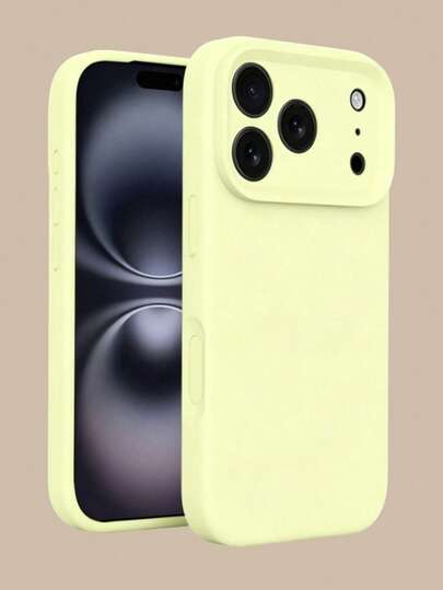 Funda de teléfono de silicona líquida de alta calidad para iPhone 17 Pro Max, 17 Pro, 17 Air, 17, 16, 15, 14, 13, 12, 11 Pro Max Plus, tacto suave, amigable con la piel, cubierta protectora a prueba de golpes