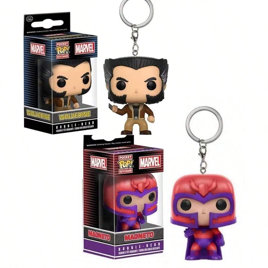 1 món đồ chơi sưu tầm Wolverine nam màu đỏ có nam châm, quà tặng sinh nhật, kèm hộp đựng (kiểu ngẫu nhiên) - Nhiều màu - Xem 1