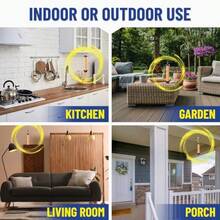 Fruit Fly Trap 3 Pack , Fly Stick  Mosquitoes, Sticky Trap  Flies Gna Wasp Flng Insec, Bug Catcer, Indoor Or Outdoor Use, Ready To Use Ome - Quả cam - Xem 5