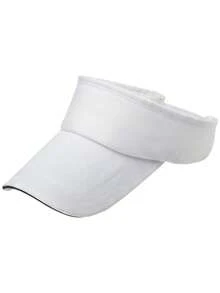 1pc Premium Sports Sun Visor Hat, Breathable Sun Protection Cap, Adjustable Design, 3 Color Options, Suitable For Tennis, Golf, Running, Outdoor Activities - Multicolor - View 8