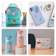 22pcs 5D DIY Diamond Painting Sticker Kit, Ice Cream Cake Diamond Embroidery With Full Diamond Painting Tools - Sets - View 4