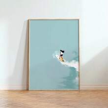Póster Artístico impreso para pared de barco, playa, océano, en la piscina, verano nórdico, pintura en lienzo, imagen para sala de estar y decoración del hogar 3OMR - WO2196-1 - Ver 15