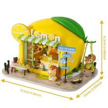 Kids Dollhouse Parts - QT-045-b With Cover - View 8