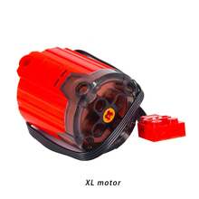 MOC-funciones de energía de alta tecnología, servomotor, interruptor de polaridad, juego de luces, receptor de Control remoto de velocidad IR, caja de batería, Juguetes DIY - Control de Velocidad 8879 - Ver 21