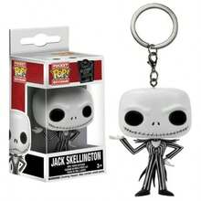 1pc Popular Christmas Eve Horror Peripheral Skeleton Jack Q-Version Keychain Pendant Collection Gift - Multicolor - View 4