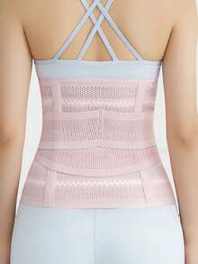 Faja Postparto Ajustable para Cesárea y Parto Natural.Soporte Abdomen y Cintura, Recuperación. - Albaricoque - Ver 5