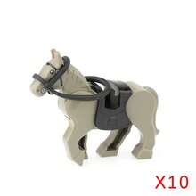 Figuras de Caballeros Militares Medievales y Juego de Bloques de Construcción de Caballos de , Juguetes Militares Medievales con Accesorios para Niños, Regalo - SGM08 - Ver 20