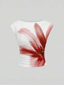 Set de 3 blusas/camisetas ajustadas para mujer con espalda descubierta, transpirables y de secado rápido - Multicolor 5 - Ver 4