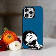 One Flew Over the 's Nest Funda para iPhone 17, 16, 15, 14, 13, 12, 11 Plus, Pro Max, Cubierta Interior Plateada de Color - Azul - Ver 3
