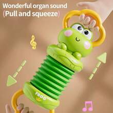 Infant Accordion Toy, Cute Animal Shape Easy To Grip, Baby Gift - Multicolor - View 3