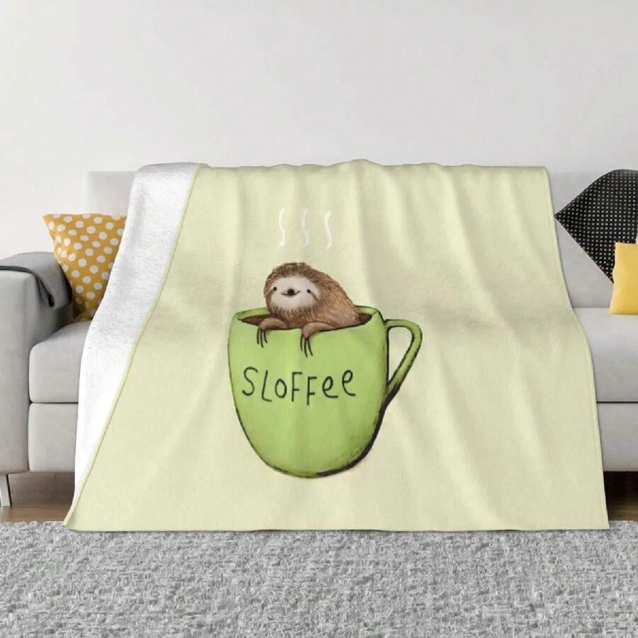 Sloffee Ultra Soft Extra Fine Merino Wool Blanket - 1 - Ver 1