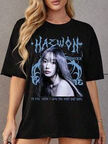 Women T-Shirts - Black - View 1