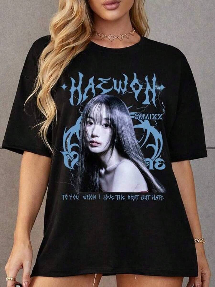 Women T-Shirts - Black - View 1