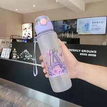 1pc 700ml 26 Letter Water Bottle, Fun And Interesting, Can Be Assembled Into Different Words And Names, Leak-Proof, Enjoy The Fun Of The Water Bottle While Drinking, Suitable For Birthday Gifts, Holiday Gifts, Mother's Day Gifts, Children's Day Gifts - Multicolor - View 24